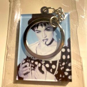 Madonna concert key holder 5cm height 3cm width.